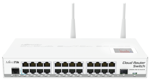 Περισσότερες πληροφορίες για "MIKROTIK Cloud Router Switch - CRS125-24G-1S-2HnD-IN 24x Gigabit Ethernet layer 3 Smart Switch"