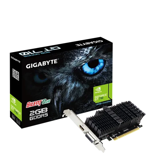 Περισσότερες πληροφορίες για "Gigabyte GeForce GT 710 Silent"