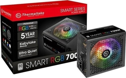 Περισσότερες πληροφορίες για "Thermaltake Smart RGB 700W"