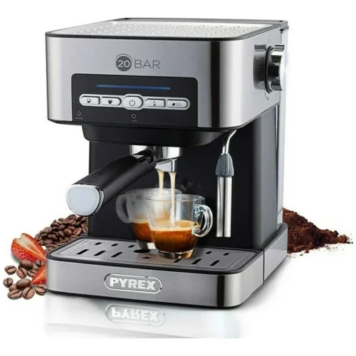 Περισσότερες πληροφορίες για "Pyrex Μηχανή Espresso 850W Πίεσης 20bar SB-380"