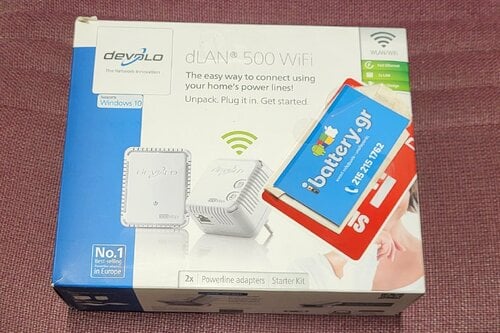 Περισσότερες πληροφορίες για "DEVOLO dLAN 500 WiFi"