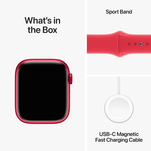 Περισσότερες πληροφορίες για "Apple Watch Series 9 Aluminium 45mm"