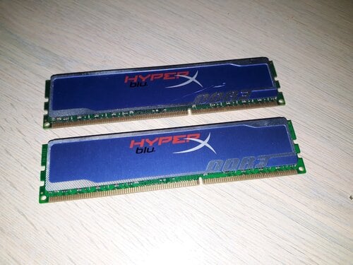 Περισσότερες πληροφορίες για "Kingston Hyper X blu DDR3 1600mhz"