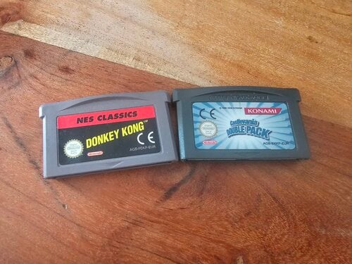 Περισσότερες πληροφορίες για "GBA CASTLEVANIA DOUBLE PACK + Donkey Kong"