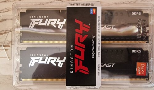 Περισσότερες πληροφορίες για "Kingston Fury Beast 32GB DDR5 6000 (2x16GB)"