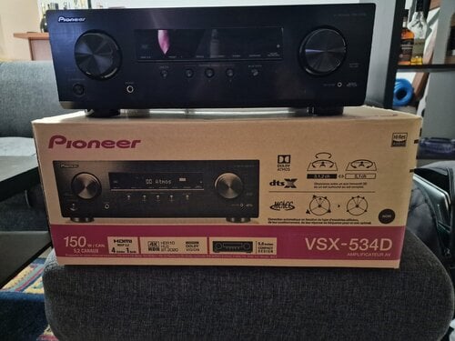 Περισσότερες πληροφορίες για "Pioneer vsx 534d"