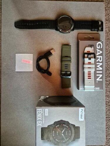 Περισσότερες πληροφορίες για "Garmin Fenix 6x Sapphire (51mm) - Σε άριστη κατάσταση"