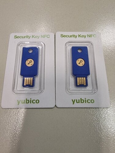 Περισσότερες πληροφορίες για "Security Key NFC by Yubico (2 τεμ)"