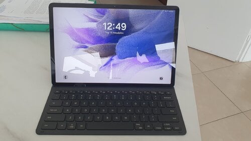 Περισσότερες πληροφορίες για "Samsung Galaxy Tab S7 FE Wi-Fi + Samsung keyboard cover"