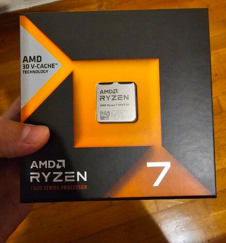 Περισσότερες πληροφορίες για "AMD Ryzen 7 7800X3D (Box) σφραγισμενος. Απο ΠΛΑΙΣΙΟ"