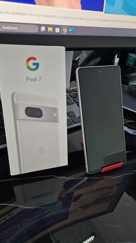 Περισσότερες πληροφορίες για "Google Pixel 7 5G (8GB/256GB) Snow"