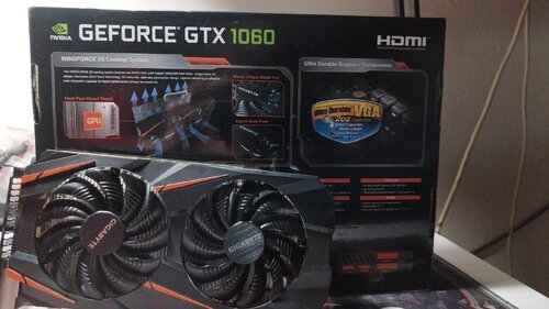 Περισσότερες πληροφορίες για "Gigabyte GeForce GTX 1060 WINDFORCE 6G"