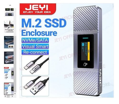 Περισσότερες πληροφορίες για "JEYI i9X - Zebra Smart Display M.2 Dual Protocol NvMe SSD Enclosure USB 3.2 (ΣΦΡΑΓΙΣΜΕΝΟ)"