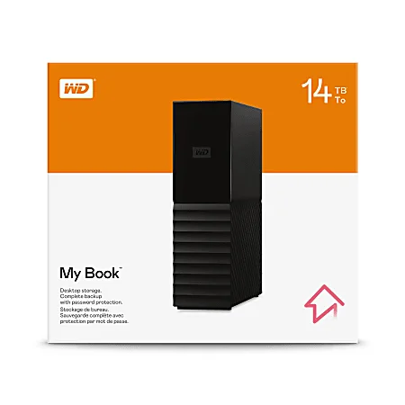 Περισσότερες πληροφορίες για "Western Digital My Book USB 3.0 Εξωτερικός HDD 14TB 3.5" Μαύρο"