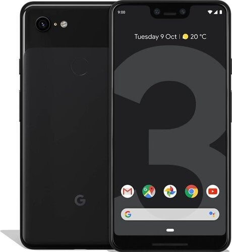 Περισσότερες πληροφορίες για "Google Pixel 3 XL (Μαύρο/64 GB)"