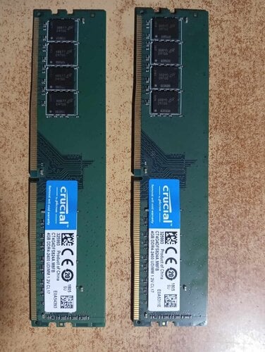 Περισσότερες πληροφορίες για "RAM 8GB DDR4 CRUCIAl"