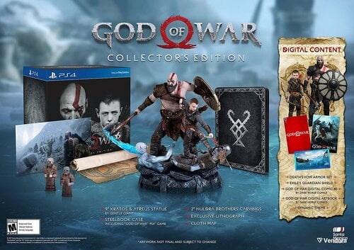 Περισσότερες πληροφορίες για "God of war ps4 collectors edition"