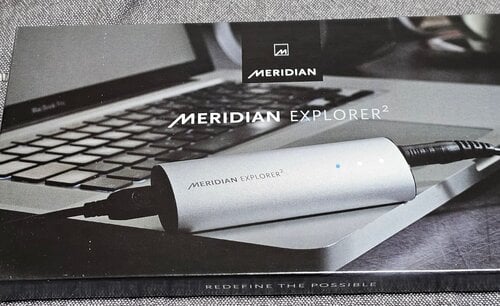 Περισσότερες πληροφορίες για "Meridian Explorer 2  USB DAC"