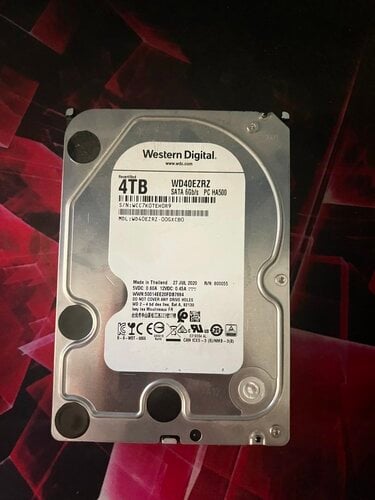 Περισσότερες πληροφορίες για "WD 4TB HDD"