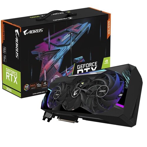 Περισσότερες πληροφορίες για "Gigabyte AORUS GeForce RTX 3080 MASTER 10 G"