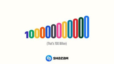 Το Shazam γιορτάζει ιστορικό ορόσημο με 100 δισεκατομμύρια αναγνωρίσεις