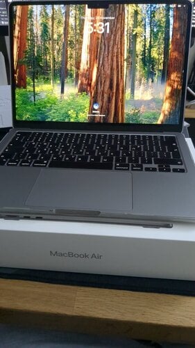 Περισσότερες πληροφορίες για "Macbook air 13,6  M2 16 / 512"