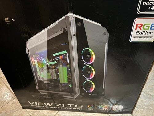 Περισσότερες πληροφορίες για "Thermaltake View 71 Tempered Glass RGB Edition (Full Tower/Μαύρο)"