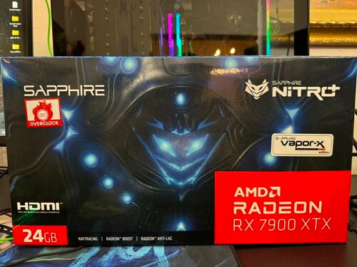 Περισσότερες πληροφορίες για "Sapphire NITRO+ Radeon RX 7900 XTX Vapor-X"