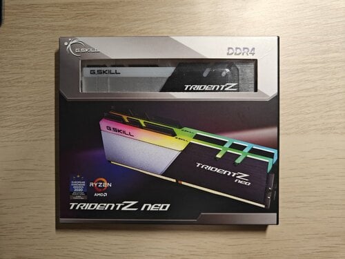 Περισσότερες πληροφορίες για "G.Skill Trident Z Neo F4-3200C16D-16GTZN (16 GB/DDR4/3200MHz)"