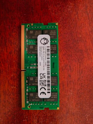 Περισσότερες πληροφορίες για "8GB DDR4 3200 SODIMM SAMSUNG"