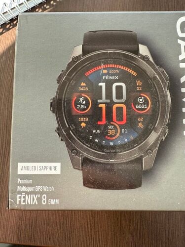 Περισσότερες πληροφορίες για "Garmin fenix 8 51mm AMOLED Sapphire Titanium Carbon Gray with Black and Pebble Gray"