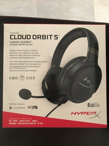 Περισσότερες πληροφορίες για "HyperX Cloud Orbit S (Μαύρο/Ενσύρματα)"