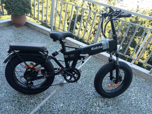 Περισσότερες πληροφορίες για "Ridstar MG-01 H20 Pro 1000W Fat Tire 20" Electric folding ebike 48V 15AH"