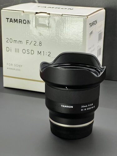 Περισσότερες πληροφορίες για "Πωλείται Tamron 20mm F/2.8 Di III OSD M1:2 για Sony FE (full frame)"