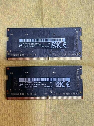 Περισσότερες πληροφορίες για "RAM MICRON (Crucial) 8GB (2X4GB) SODIMM DDR4 2666MHZ CL19 DUAL KIT."