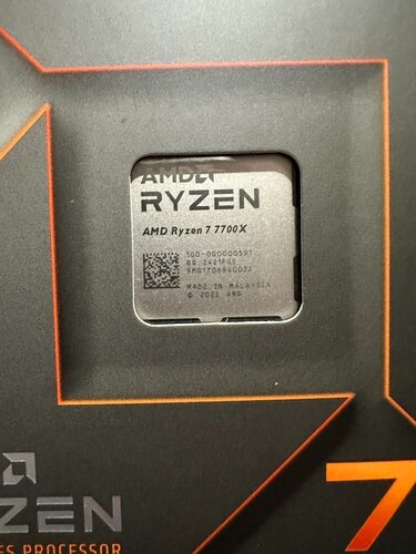 Περισσότερες πληροφορίες για "AMD Ryzen 7 7700X (Box) ΚΑΙΝΟΥΡΙΟΣ ΣΦΡΑΓΙΣΜΕΝΟΣ"