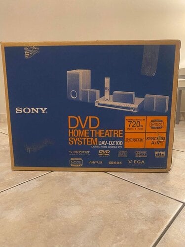 Περισσότερες πληροφορίες για "Sony DVD Home Theatre System"