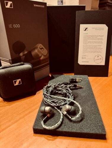 Περισσότερες πληροφορίες για "Sennheiser IE600 IEMs (+ balanced καλώδιο)"