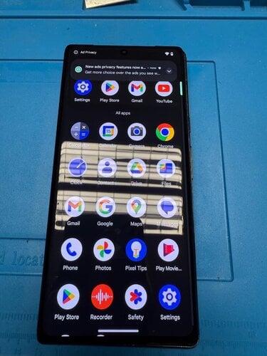 Περισσότερες πληροφορίες για "Οθόνη OLED pixel 6 pro"