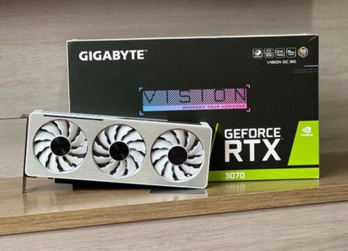 Περισσότερες πληροφορίες για "Gigabyte GeForce RTX 3070 VISION OC 8G (rev.1.0)"