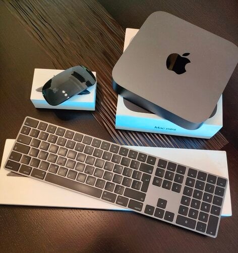 Περισσότερες πληροφορίες για "Mac mini space gray 2018 + magic mouse & magic keyboard - Άψογα!"