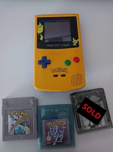 Περισσότερες πληροφορίες για "Game Boy Color Pikachu Edition + Games + ΔΩΡΑ"