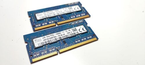 Περισσότερες πληροφορίες για "SK HYNIX DDR3L-1600 8GB (2 x 4GB) SODIMM"