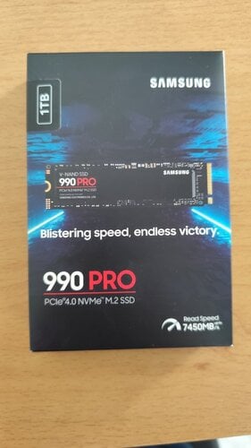 Περισσότερες πληροφορίες για "Samsung 990 PRO (1 TB/PCI Express 4.0)"