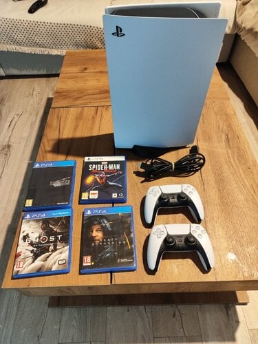 Περισσότερες πληροφορίες για "Sony PlayStation 5 Disk Edition + 2 DualSense + 4 games"