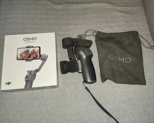 Περισσότερες πληροφορίες για "Dji Osmo Mobile 3"