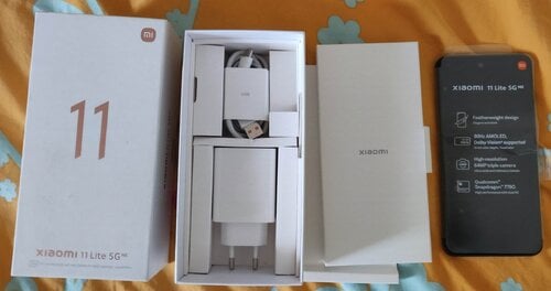 Περισσότερες πληροφορίες για "Xiaomi 11 Lite 5G NE (Μαύρο 8GB/128 GB) Hyper OS"