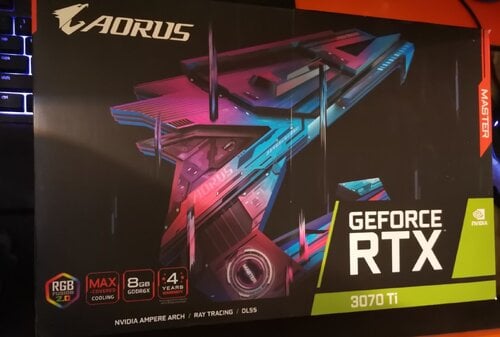 Περισσότερες πληροφορίες για "GIGABYTE AORUS GeForce RTX 3070 Ti Master 8GB"