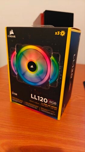 Περισσότερες πληροφορίες για "Corsair LL120 RGB Dual Light Loop - 3x fans"