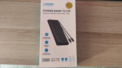 Περισσότερες πληροφορίες για "Powerbank 25.000 Veger"